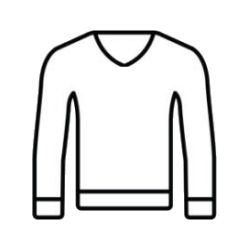 Bluza pełna bez kaptura