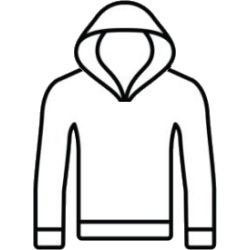 Bluza pełna z kapturem